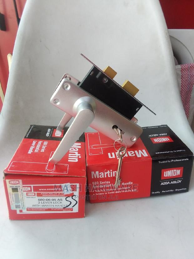 Union 2lever Lock (Silver) - main view