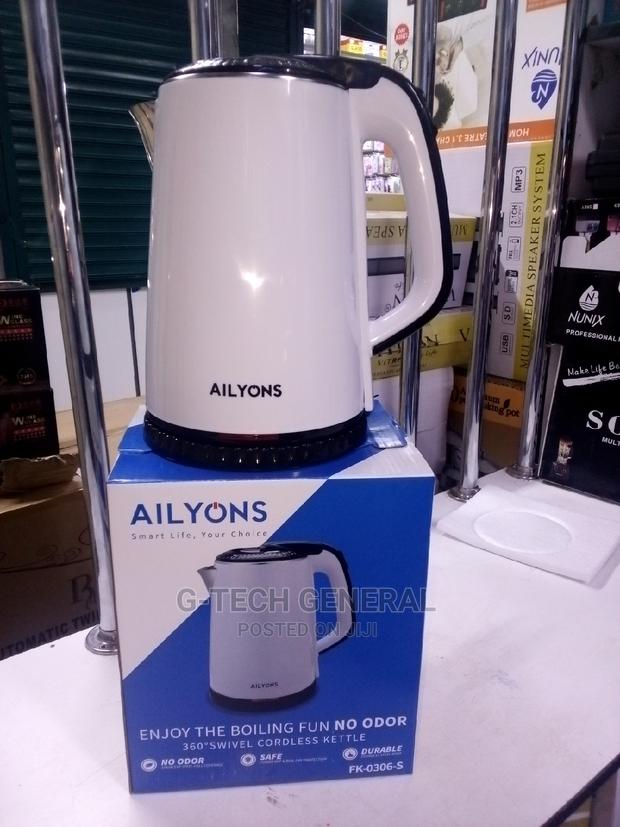 Ailyons FK-0306-S White 1.8l Electric Kettle