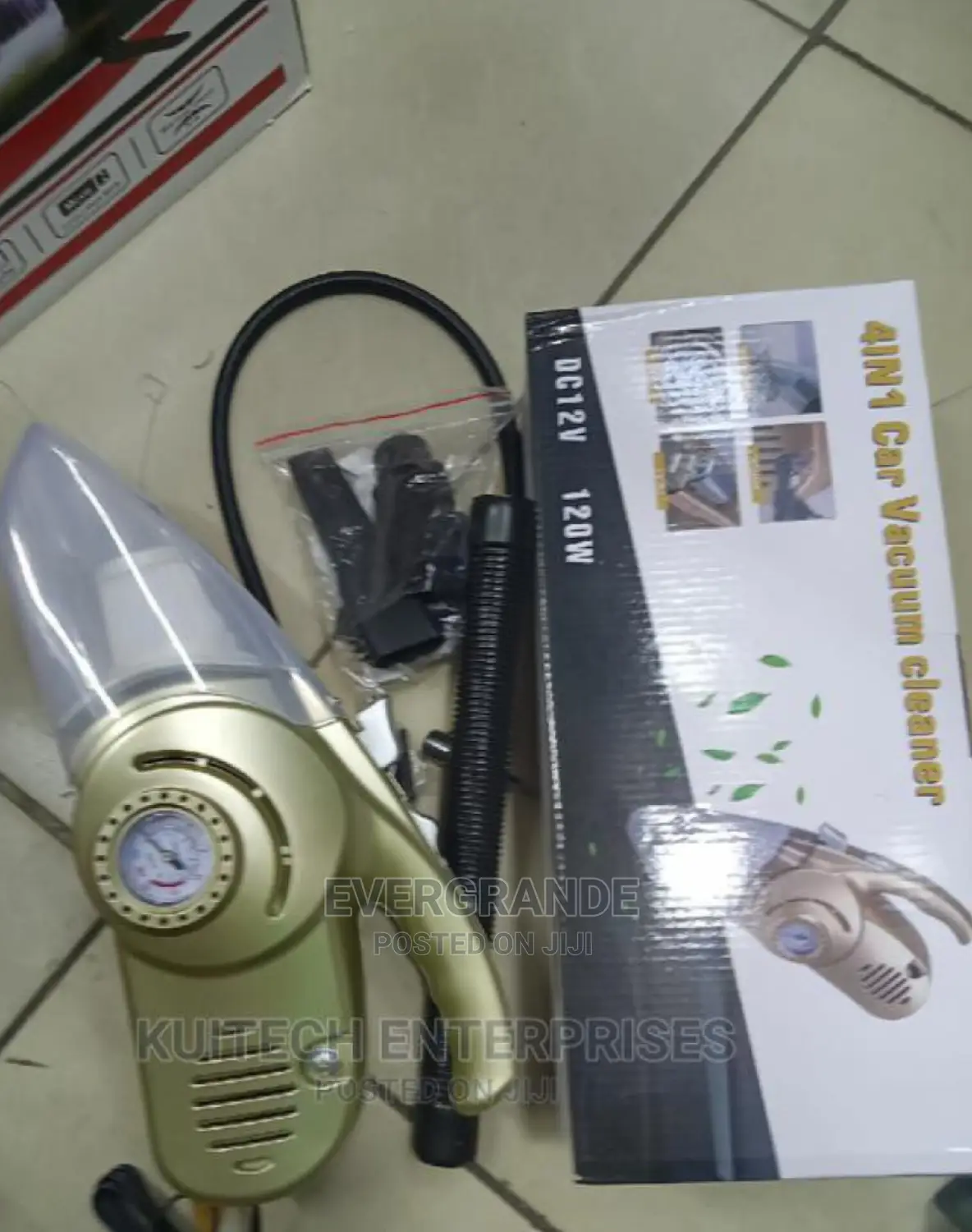 4 in 1 Car Vaccum Cleaner