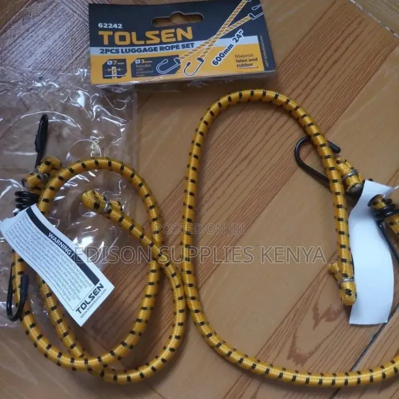 Luggage Rope Set Tolsen 2pcs Elastic Luggage Rope Set- 62242