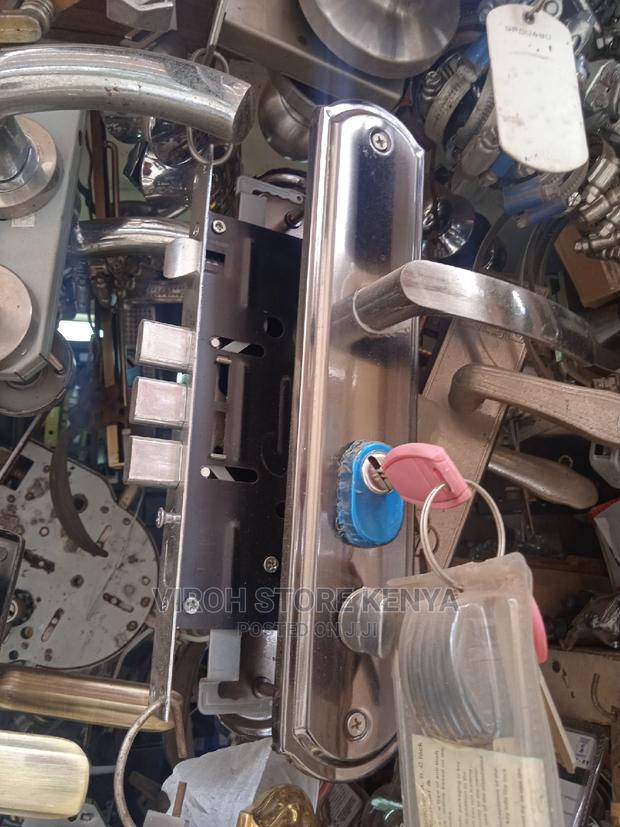 China Door Lock 4 Pins 6keys for Heavy Doors - thumbnail 3