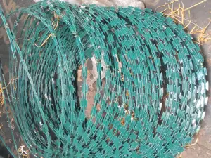 Green Razor Wire