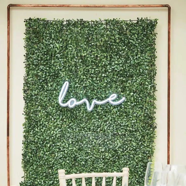 Artificial Back Drop Wall Panel/Hedge Board