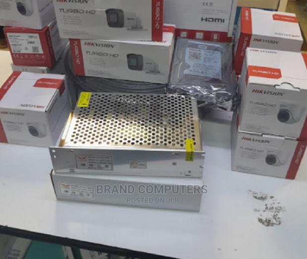 12 Pieces Original CCTV Camera Complete Package Kit - main view