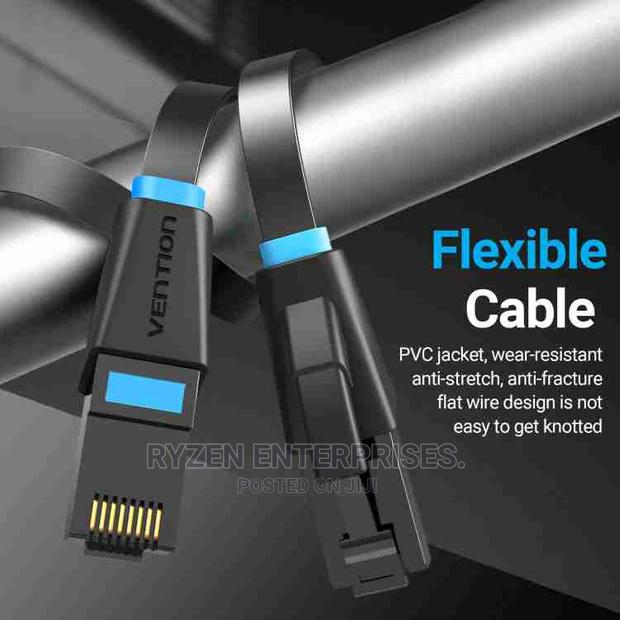 Vention Cat6 Utp Patch Cord Cable 40M Black