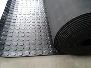 Rubber Floor Matting Coin Design- 1.2m×10m