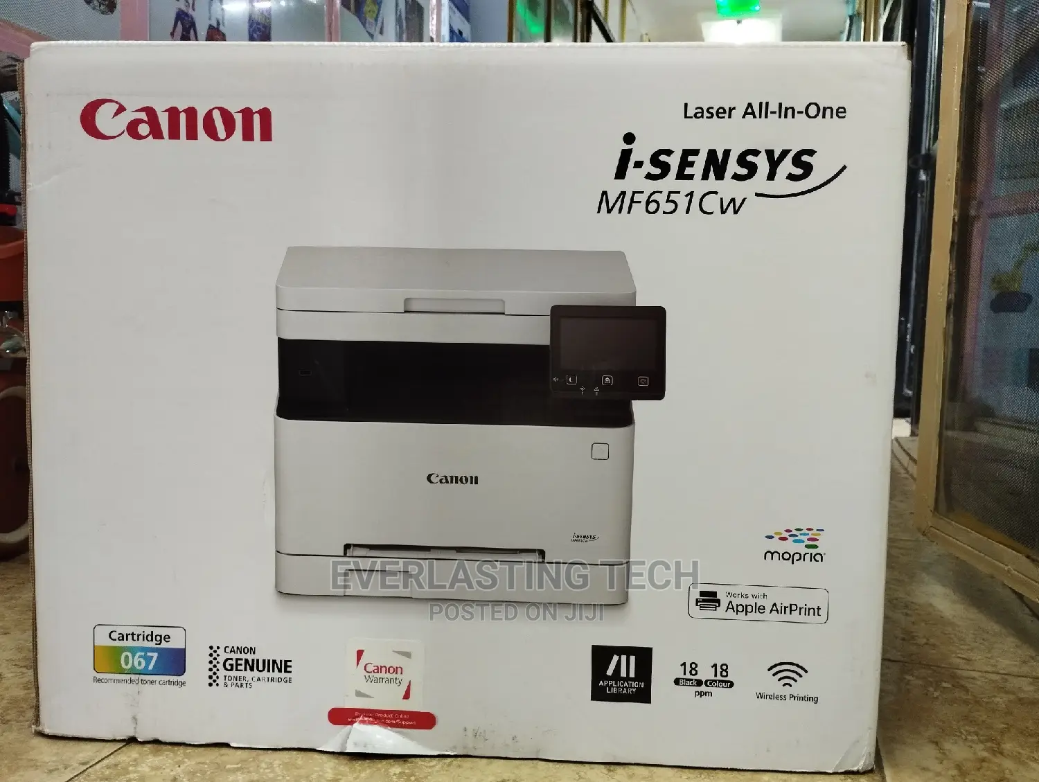 Canon I-Sensys Mfp651cw Printer