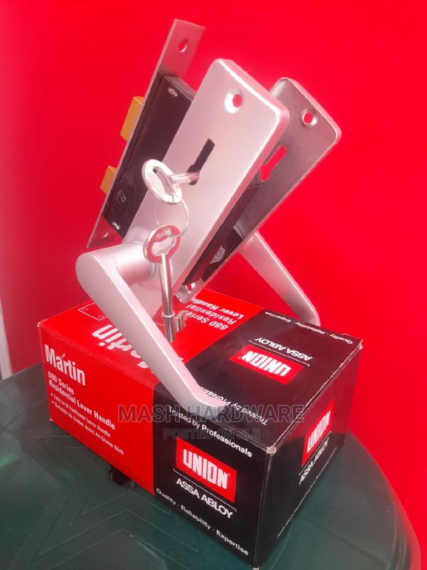 Union 2lever Lock (Silver) - thumbnail 2