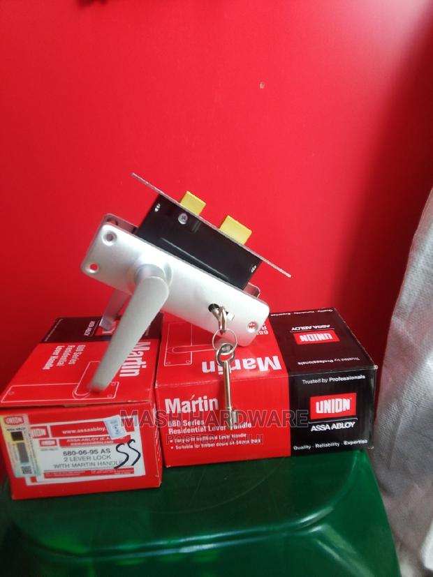 Union 2lever Lock (Silver) - thumbnail 3