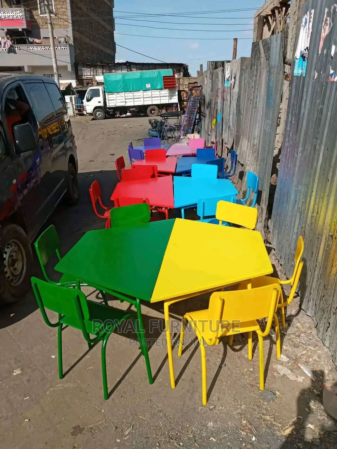 Kindergarten Chairs and Table