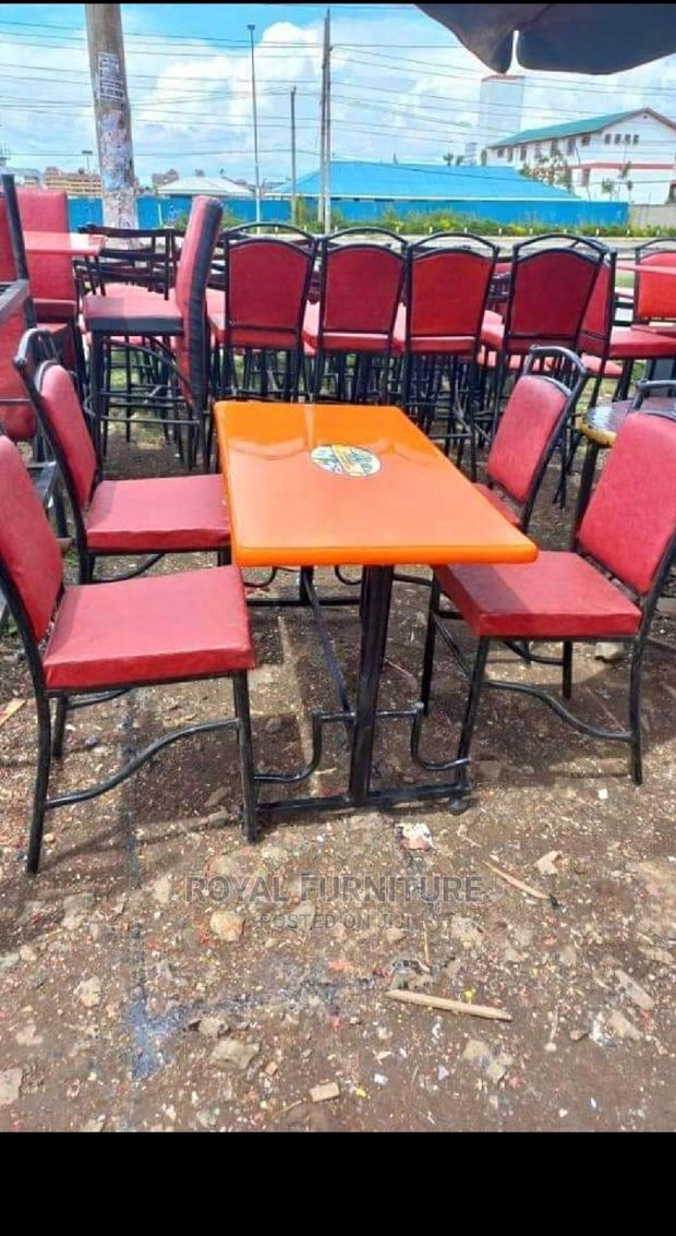 Restaurant Chairs And Table - main view