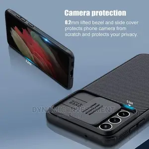 Nilkin for Galaxy S21 FE 5G Case/Cover - Cam Shield Pro Case