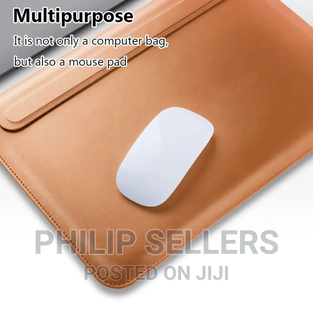 Laptop Bag Ultrabook Sleeve PU Leather Stand Case For
