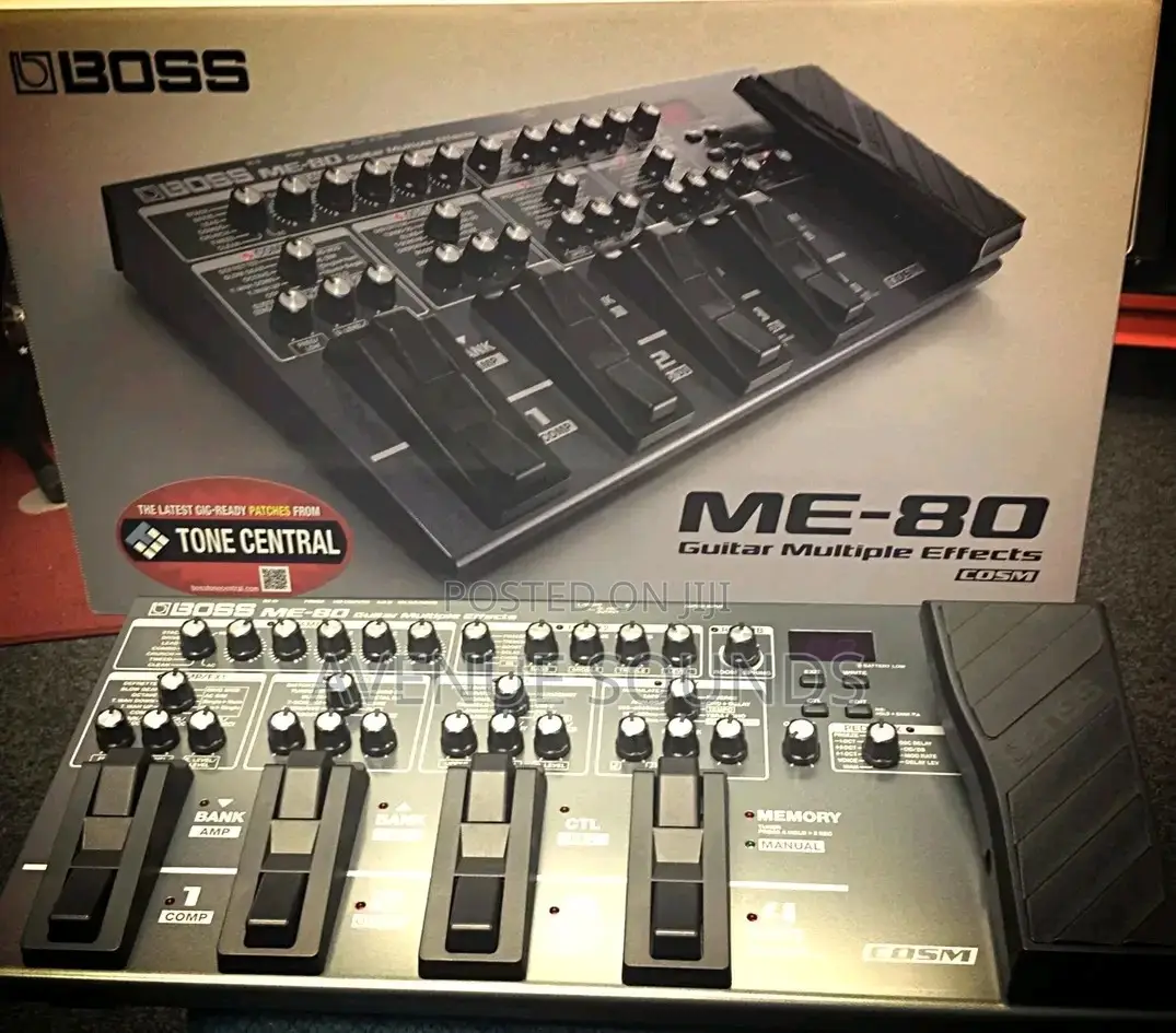 Boss ME-80 Guitar Multiple Effects