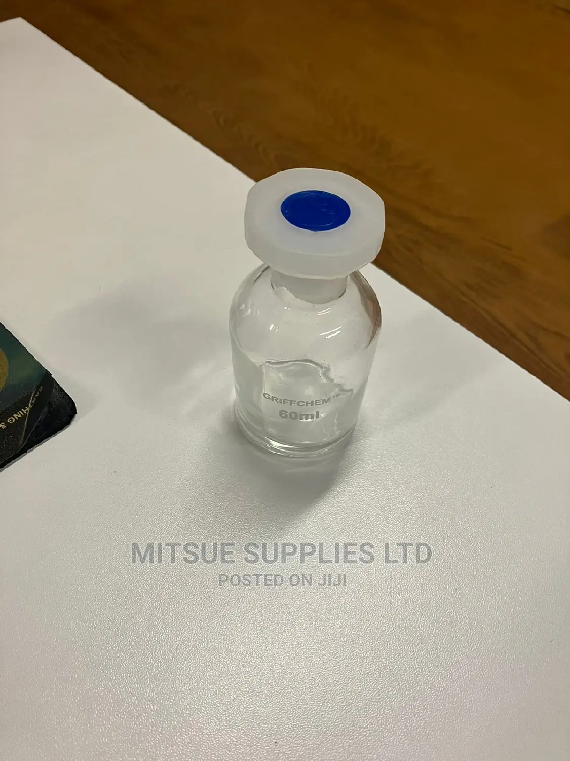 Half a Dozen Reagent Bottle Griffchem 60ml Clear