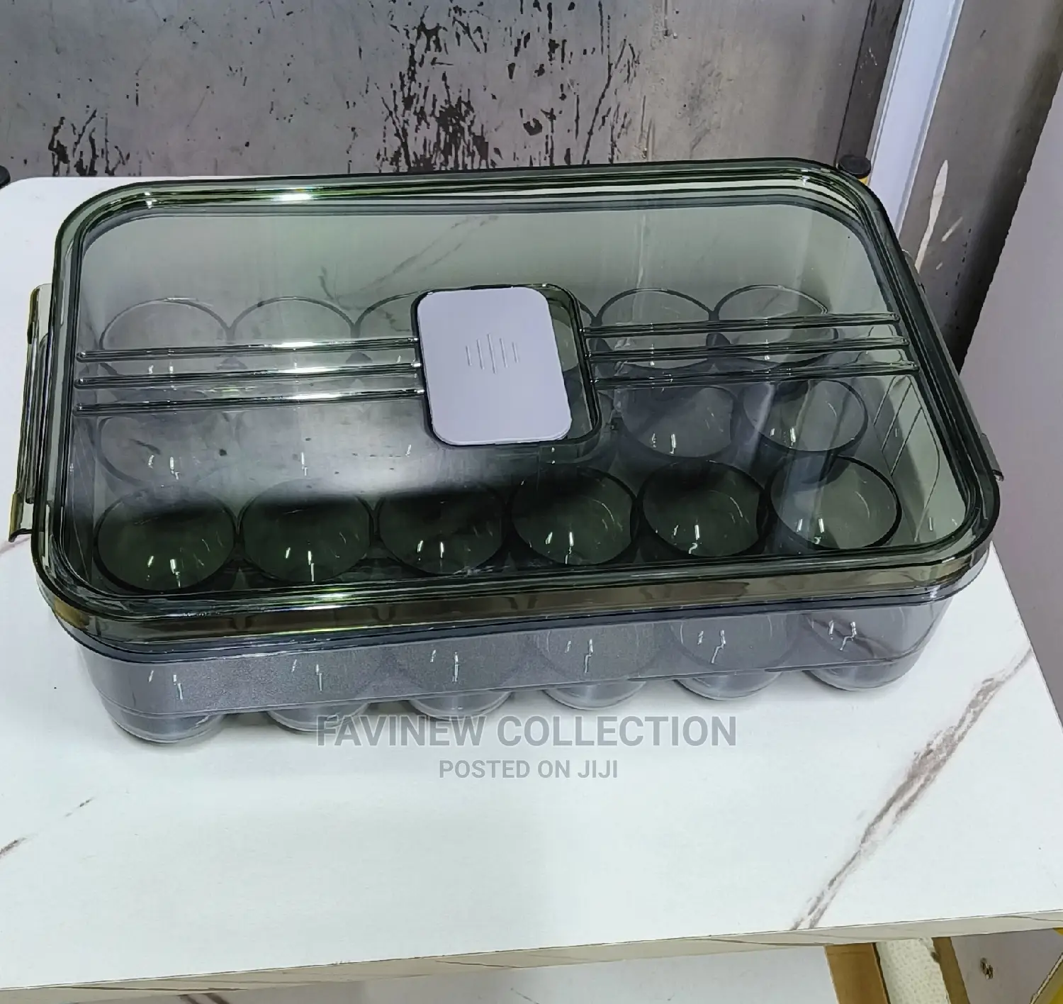 24pc Acrylic Egg Storage Container