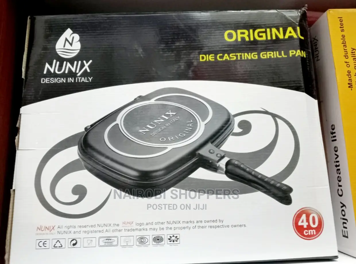 Double Grill Pan Dessini 36cm