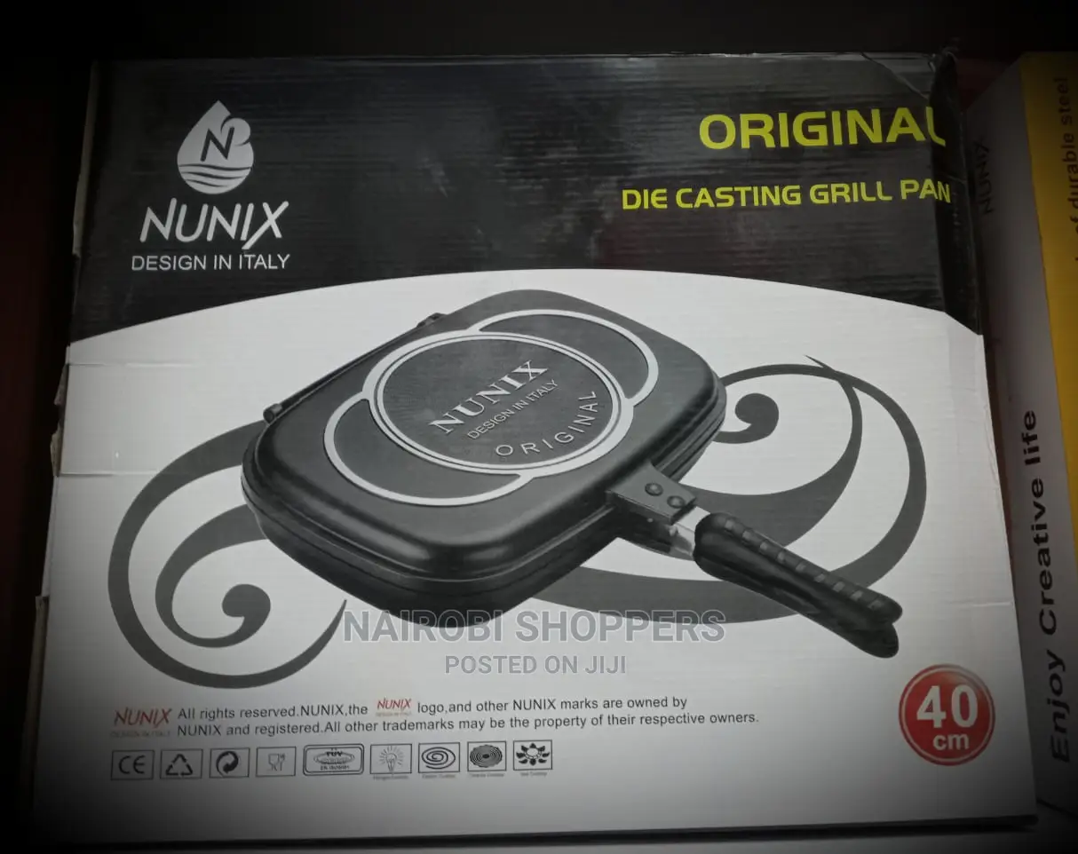 Double Grill Pan Dessini 36cm