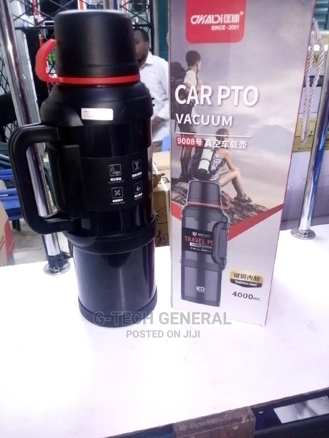 Generic Car Pto 4l Vacuum Flask
