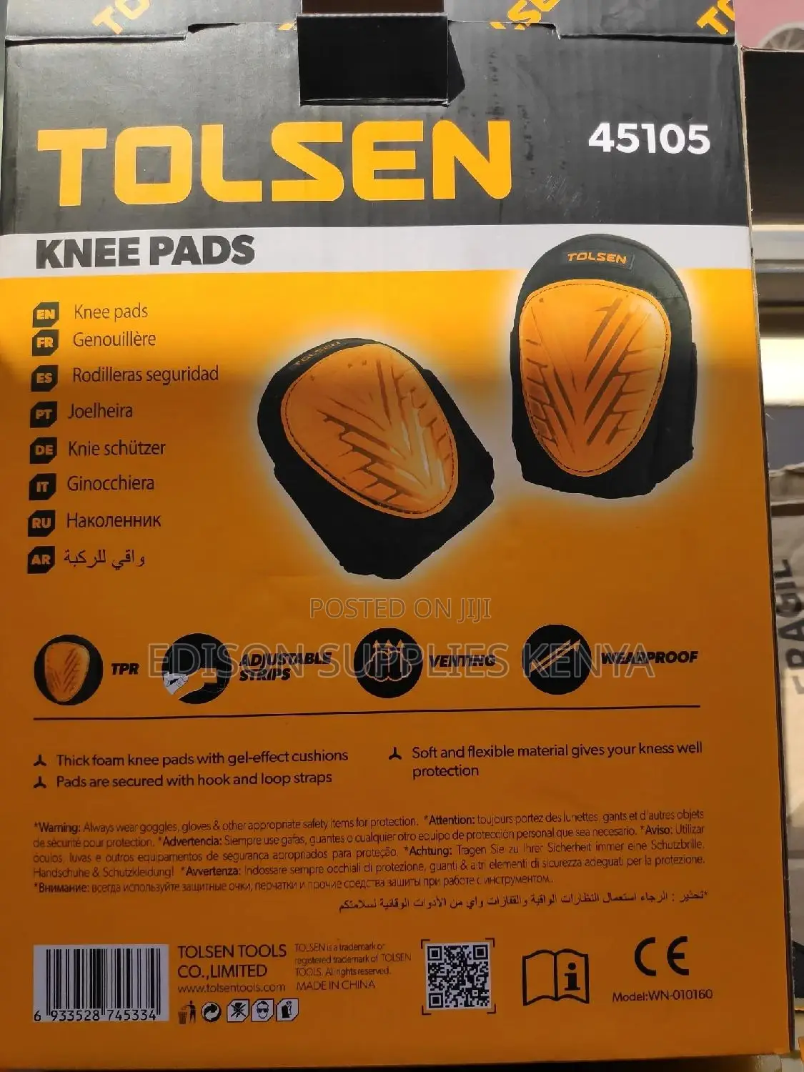 Tolsen Knee Pads Protective Gear High Quality Knee Pads