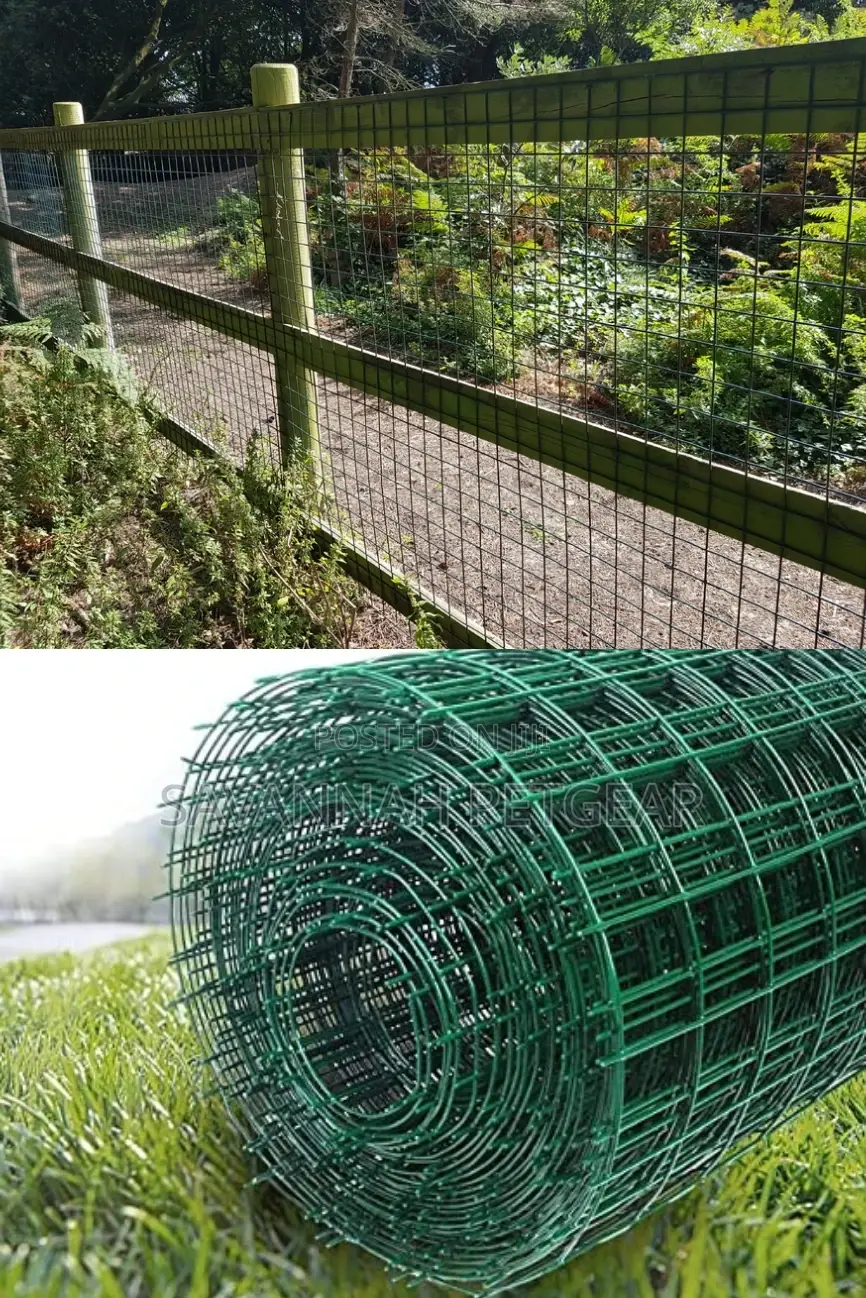 PVC Coated Wire Mesh 25m by 1m