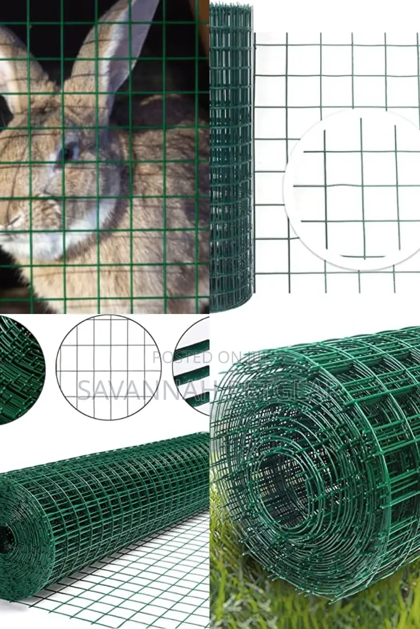 PVC Coated Wire Mesh 25m by 1m