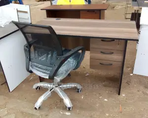 1.2 MTRS Office Desk Plus Low Back Recliner MESH Chair