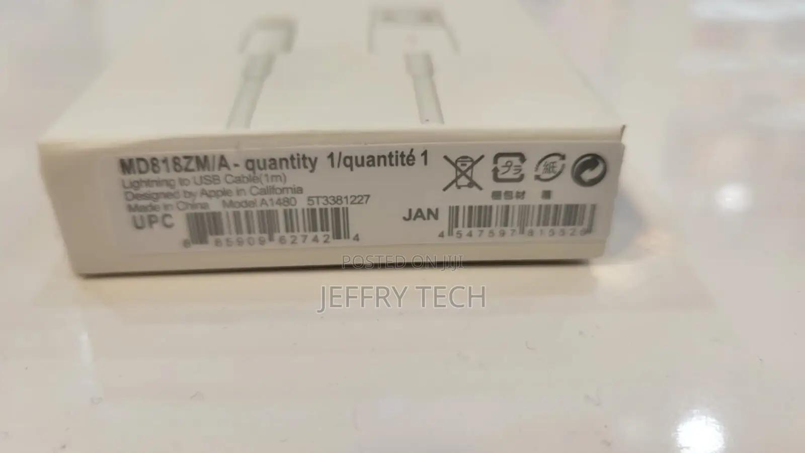 OEM Original Genuine Apple iPhone Charger Cable 6 7 8 11 12