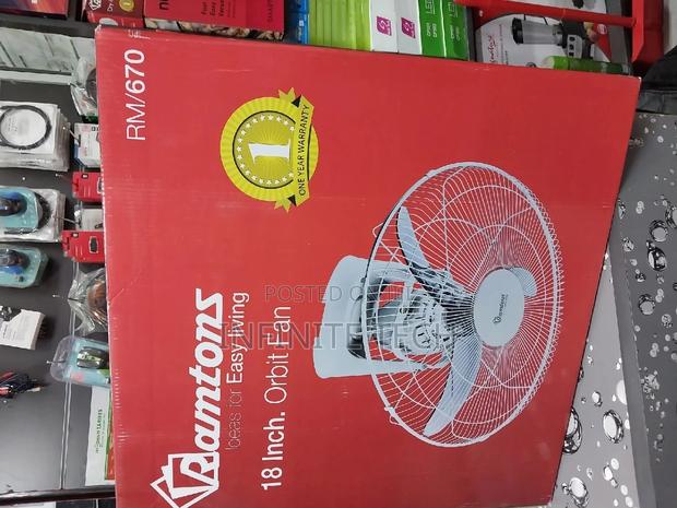 Ramtons Fan Rm/670 18" 60 Watts - main view