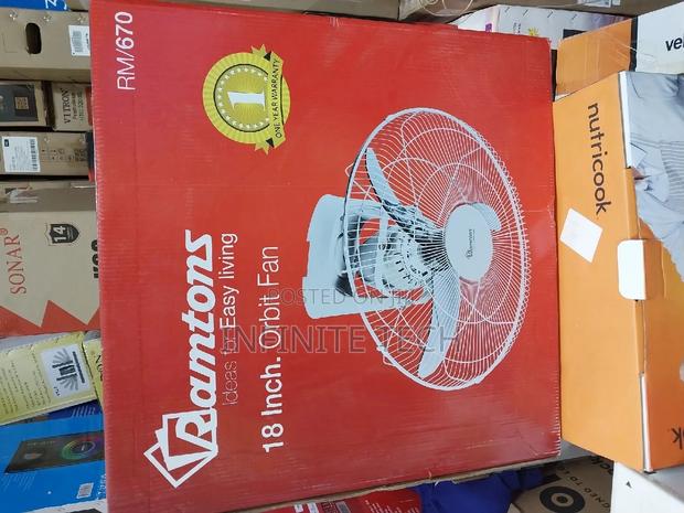 Ramtons Fan Rm/670 18" 60 Watts - thumbnail 4
