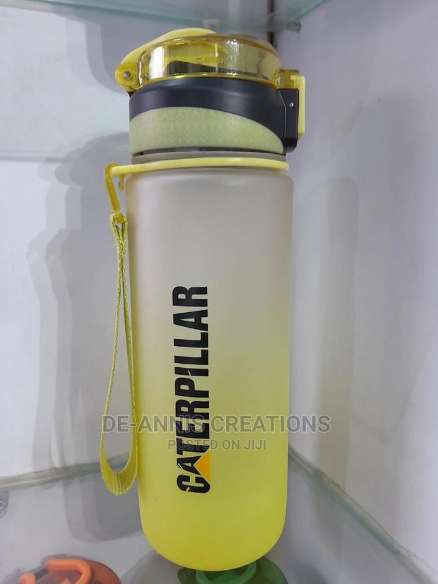 Yellow Plastic Bottle - main view