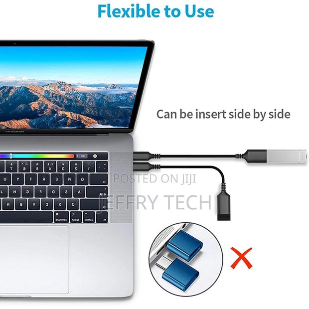 On the Go USB Host Adapter Cable USB Type C to USB a Female - thumbnail 2