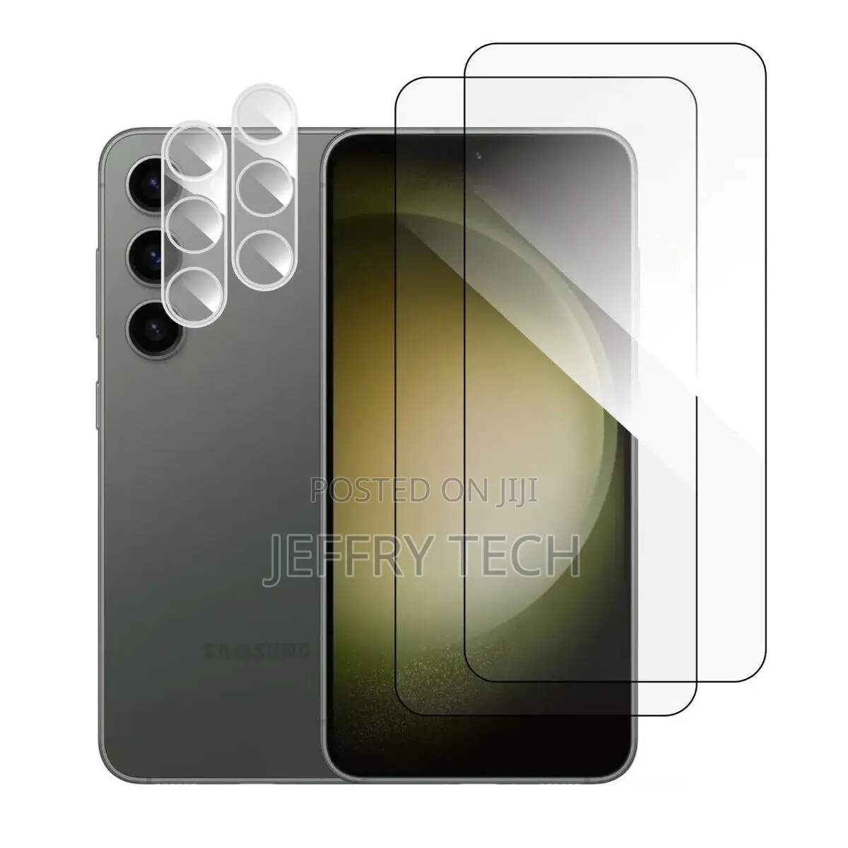 2P Samsung Galaxy S23/23+ Ultra Fullcover Tempered Glass SCR