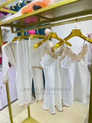 Pajamas Set Lace 5pcs Sleepwear Nightgown Sets