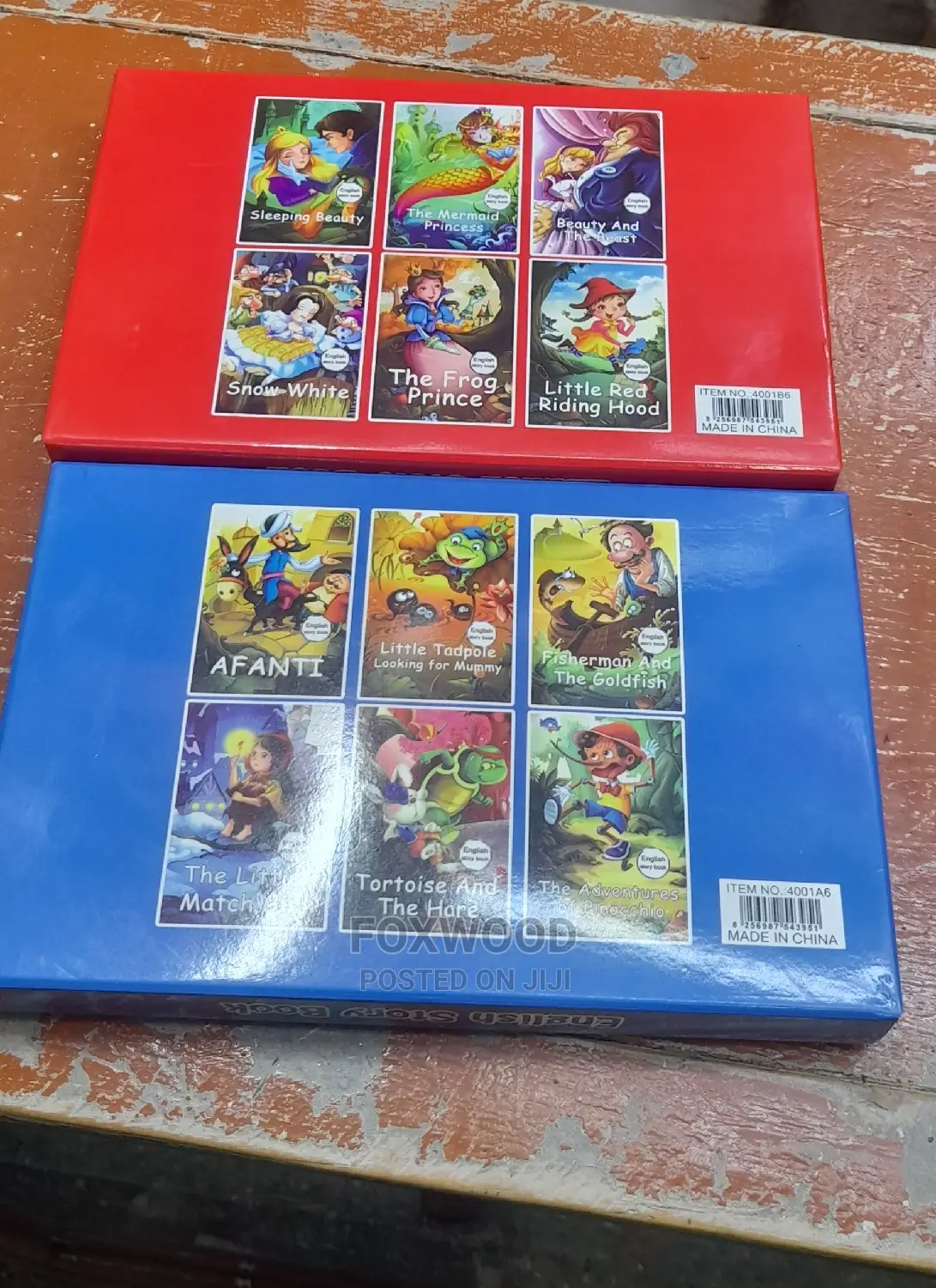 6pcs English Bedtime Story Books for Kids Ages 3 Yrs