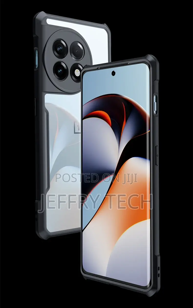 Shockproof Case for Oneplus 11R, Transparent Anti-Fingerprin