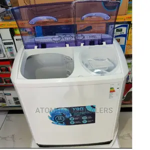 White Von 10kgs Twin Tub Washing Machine