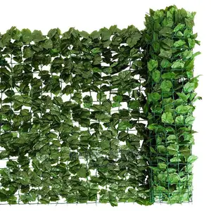 Artificial Leaf Fence Net Greenery Panel Green Wall Fence