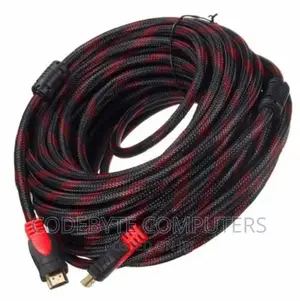 Vention Nylon Braided HDMI Cable 8M Black Metal Type
