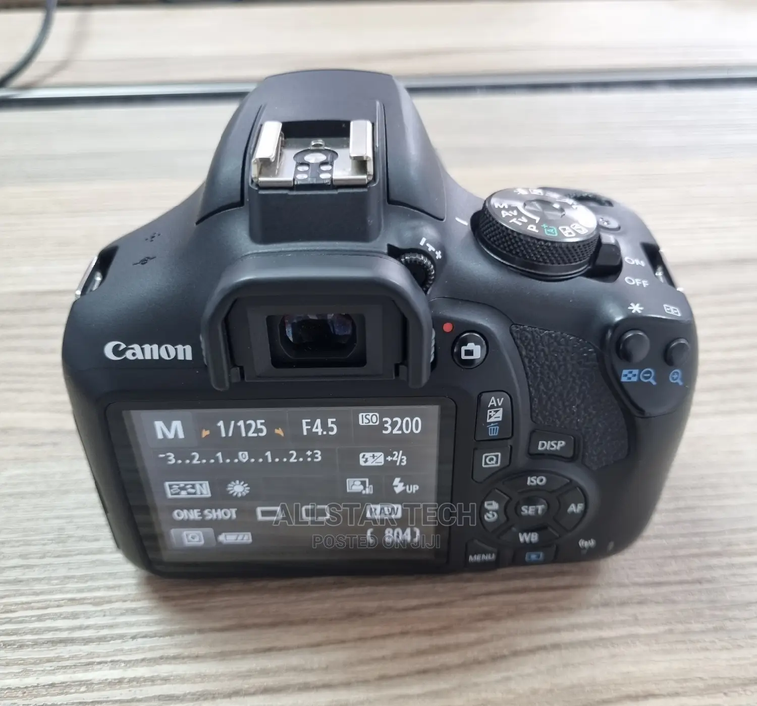 Canon Eos 2000d DSLR 24.1mp Camera With Ef-S 18-55mm