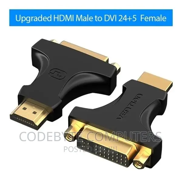 Vention HDMI to Dvi or Dvi to HDMI (Bi-Directional)