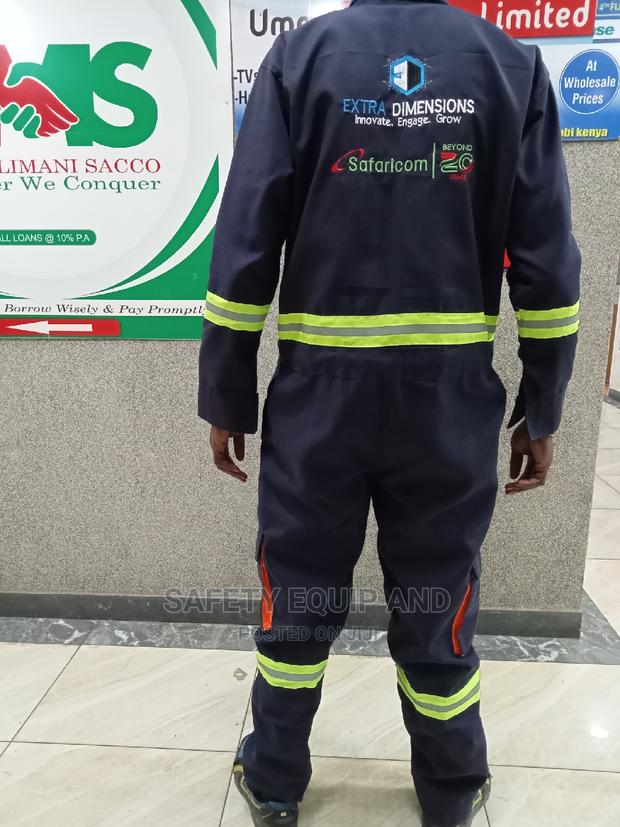 Branded Overalls/ Cotton Twill Fabric - thumbnail 3