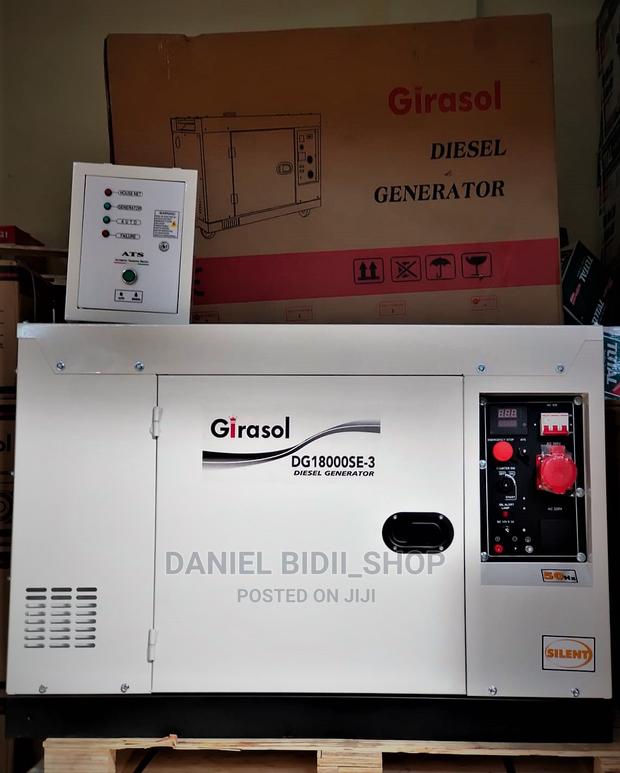 NEW ARRIVAL Girasol Diesel Silent Generator 20KVA With ATS - main view