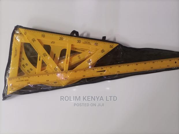 Black Board Mathematical Set Square - main view