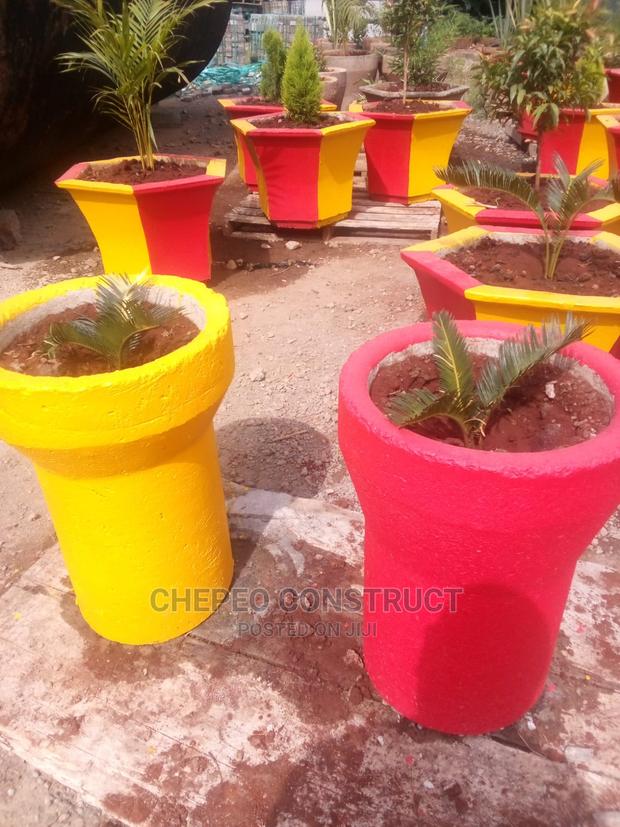 Customised Concrete Pots of All Shapes and Sizes