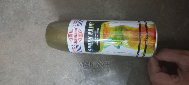 Spray Paint Can Gold - main view