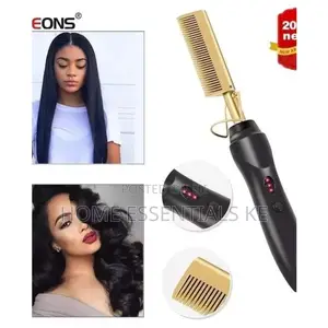 Gold Ceramic Professional Press Comb