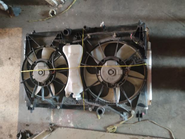 Honda Fit 2014 Complete Radiator + AC - main view