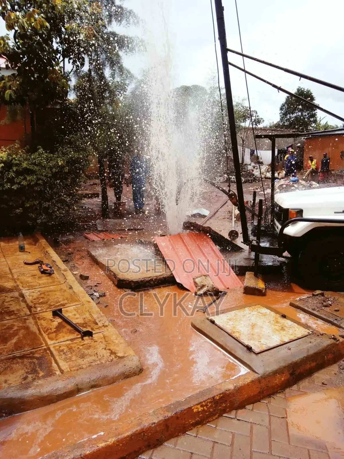 Borehole Equipping Pump Installation and Pump Lowering