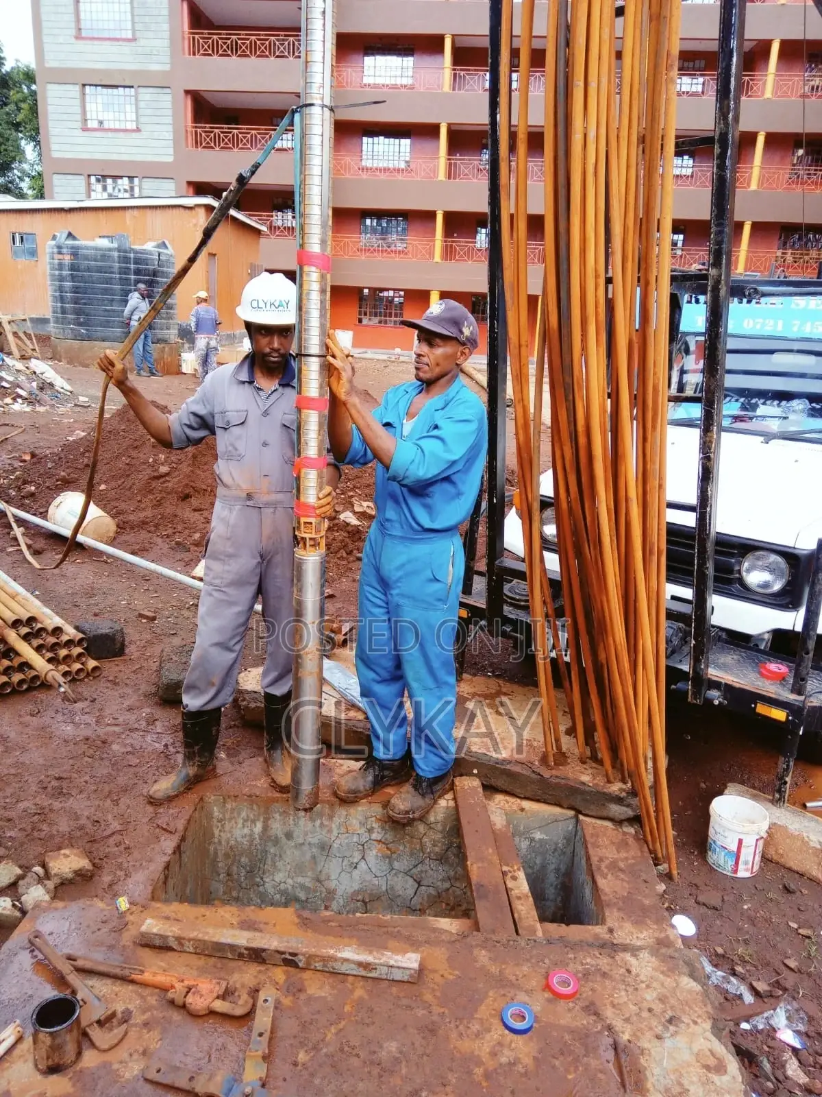 Borehole Pump Installation, Submersible Pumps and Equipping